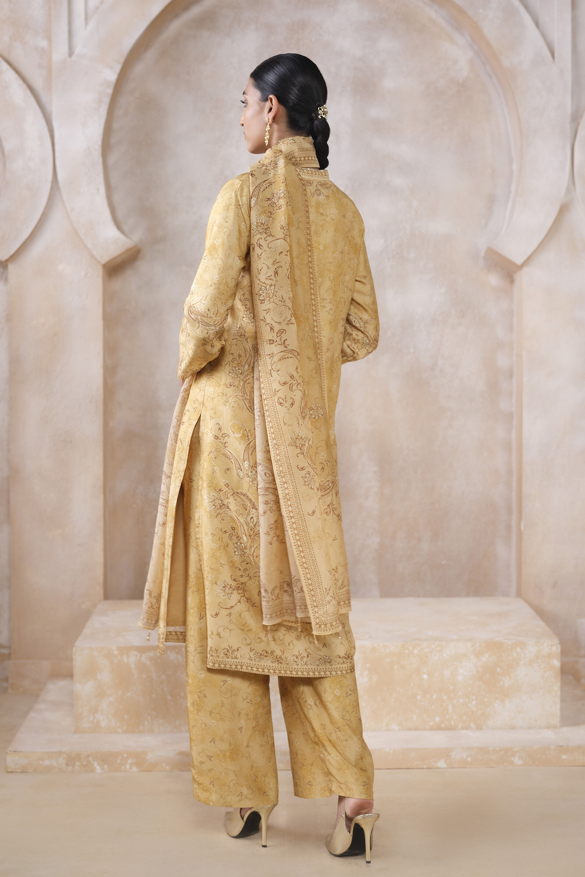 Inez Suit Set - Yellow