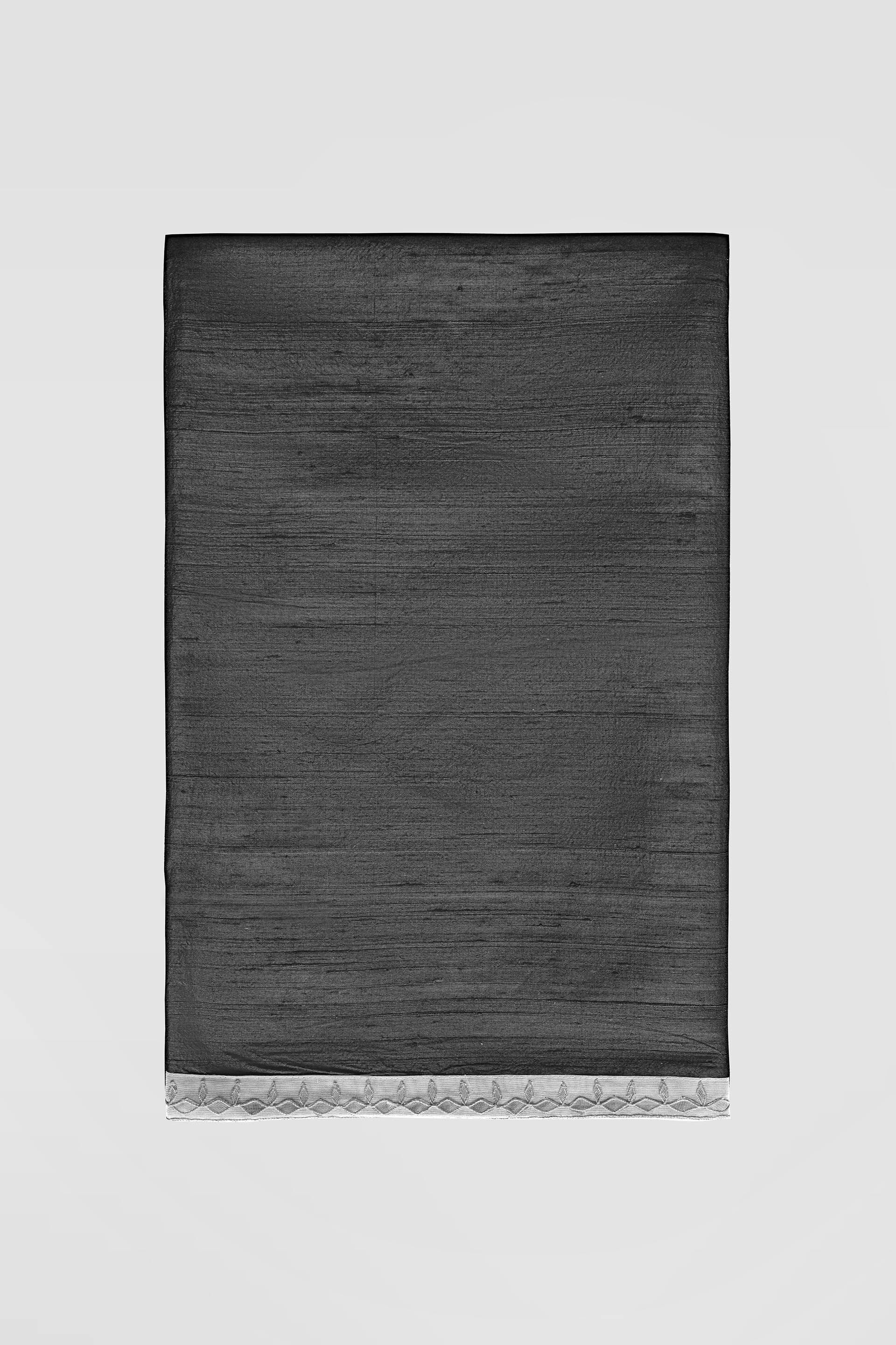 Meha Benarasi Saree - Black, Black, image 6