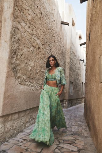 Aneeza Jacket Set - Sage, Sage, image 1