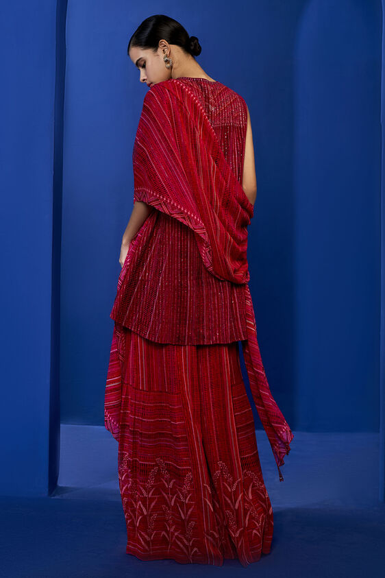 Evanthe Sharara Set, Pink, image 4