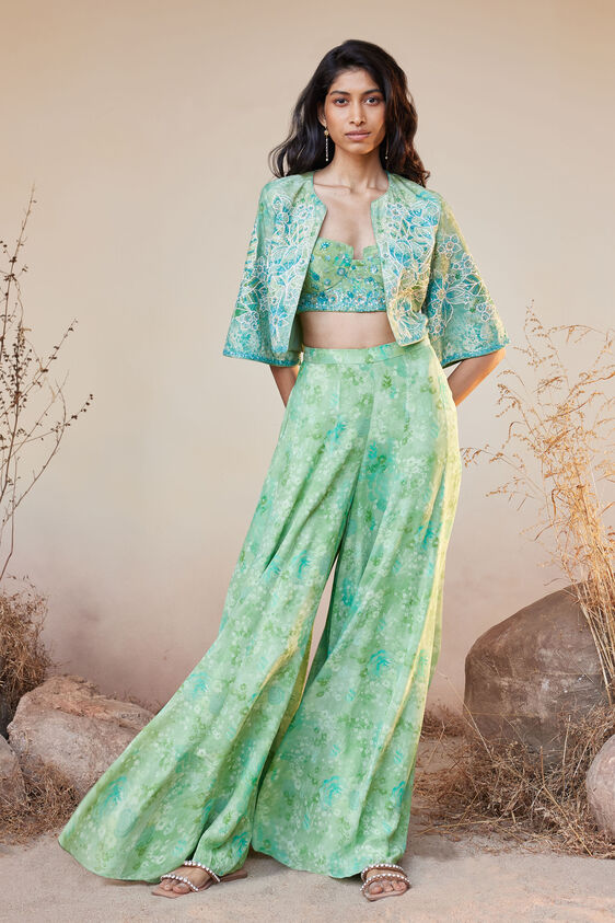 Aneeza Jacket Set - Sage, Sage, image 6