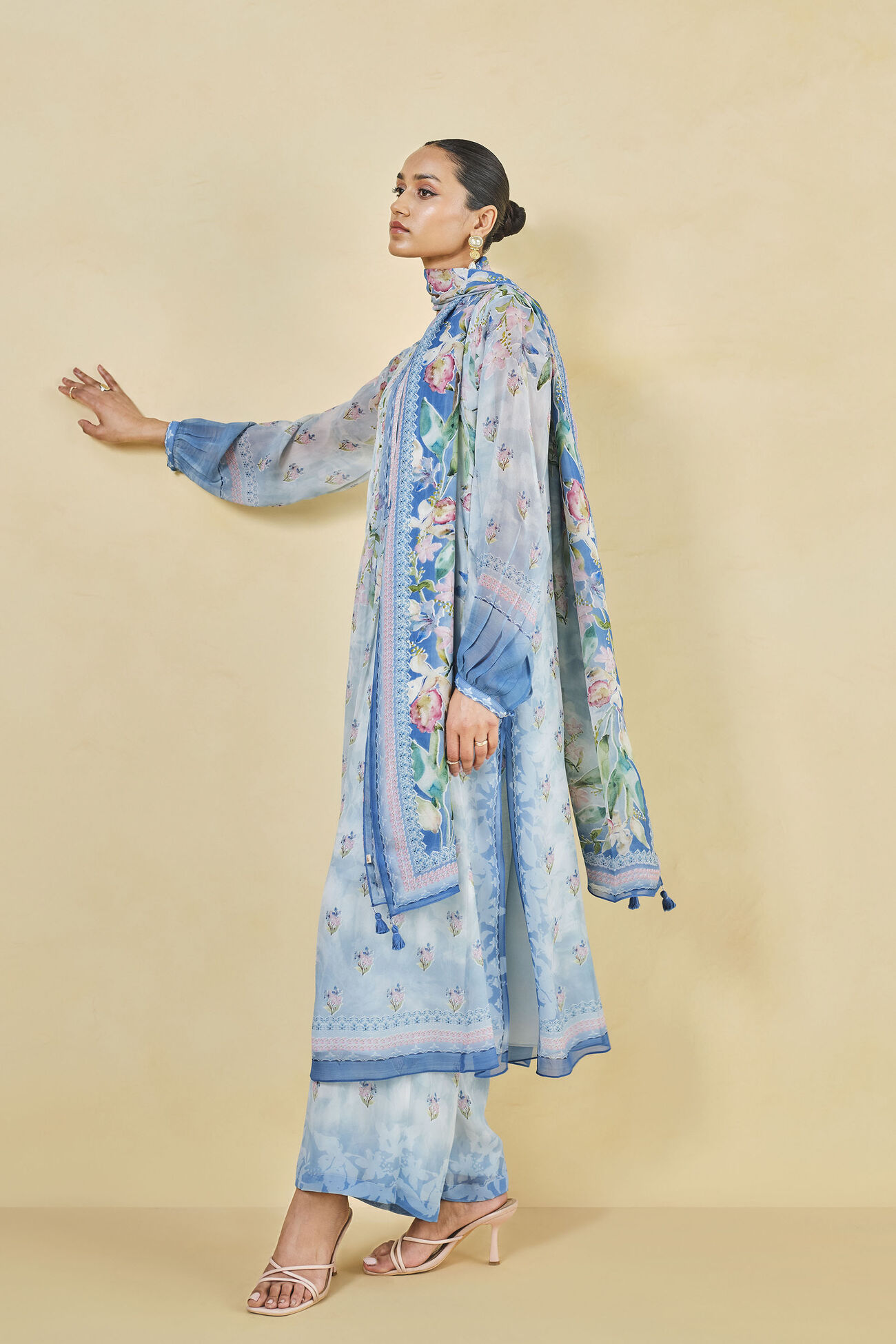 Dayflower Suit Set, Blue, image 3