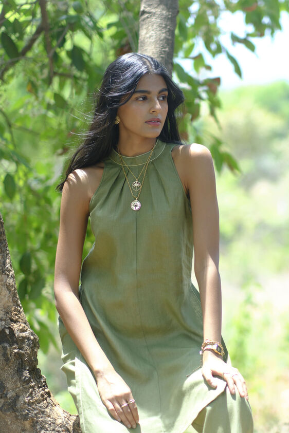 Brooke Incut Coord, Olive, image 2