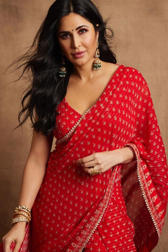 Swargam Gharara Set - Red, , image 1