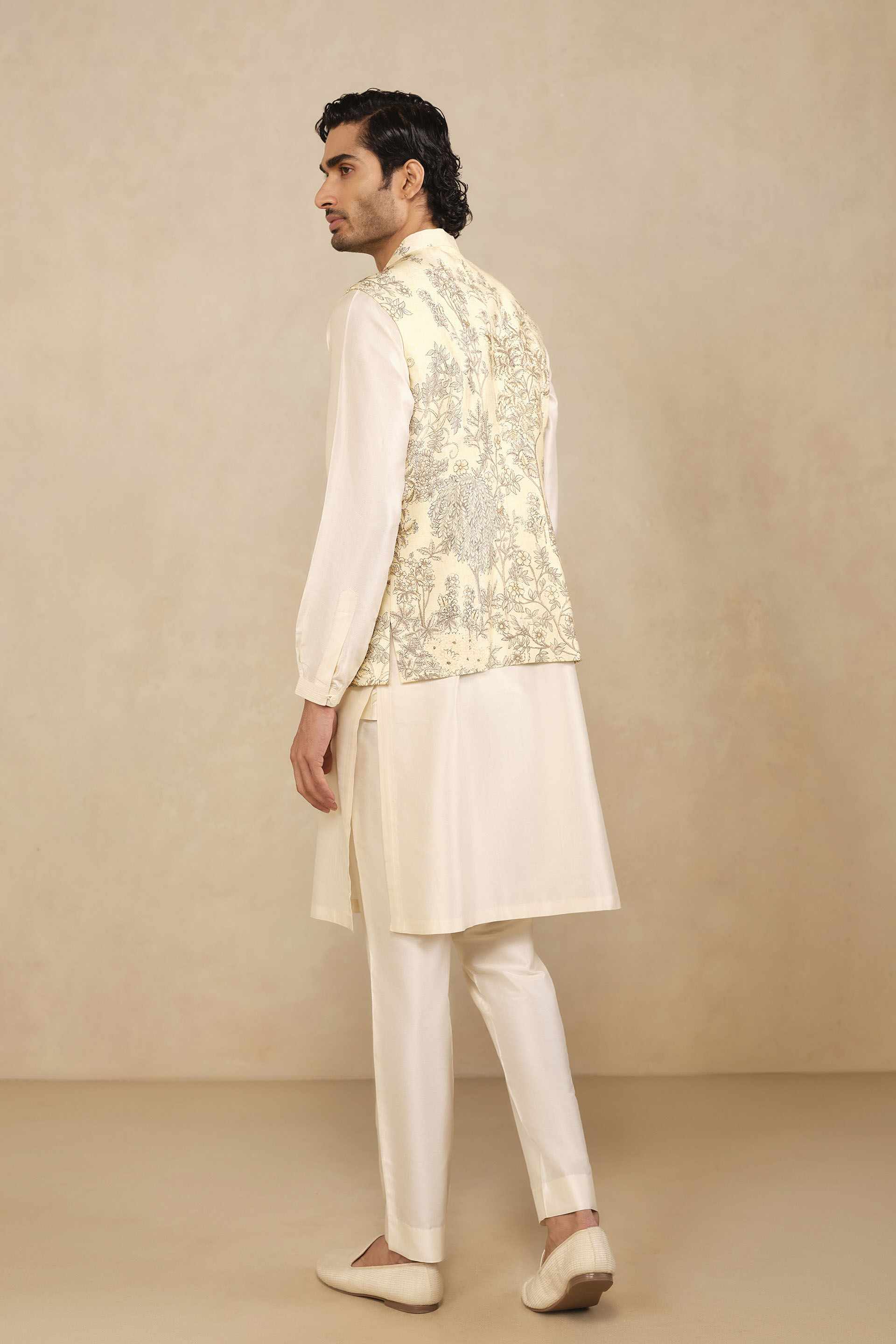 Arnav Nehru Jacket - Cream