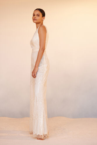 Refa Jumpsuit, Ivory, image 2