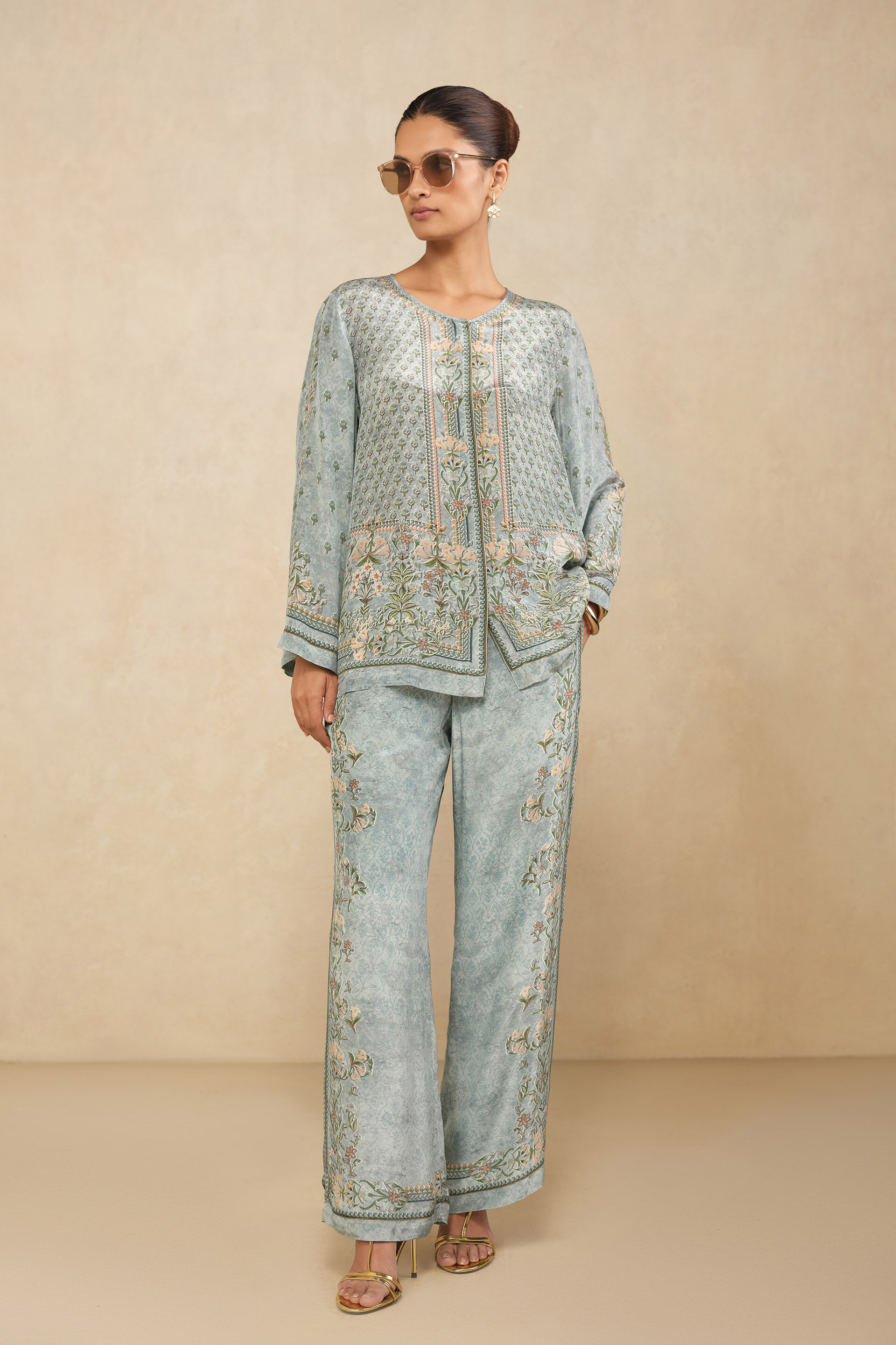 Nisma Co-ord - Blue