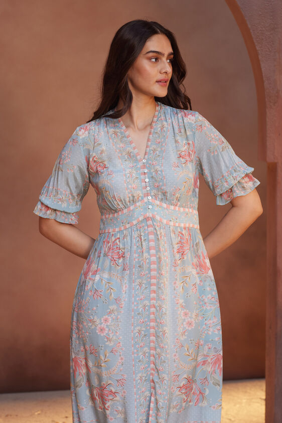 Alvaro Dress, Powder Blue, image 5
