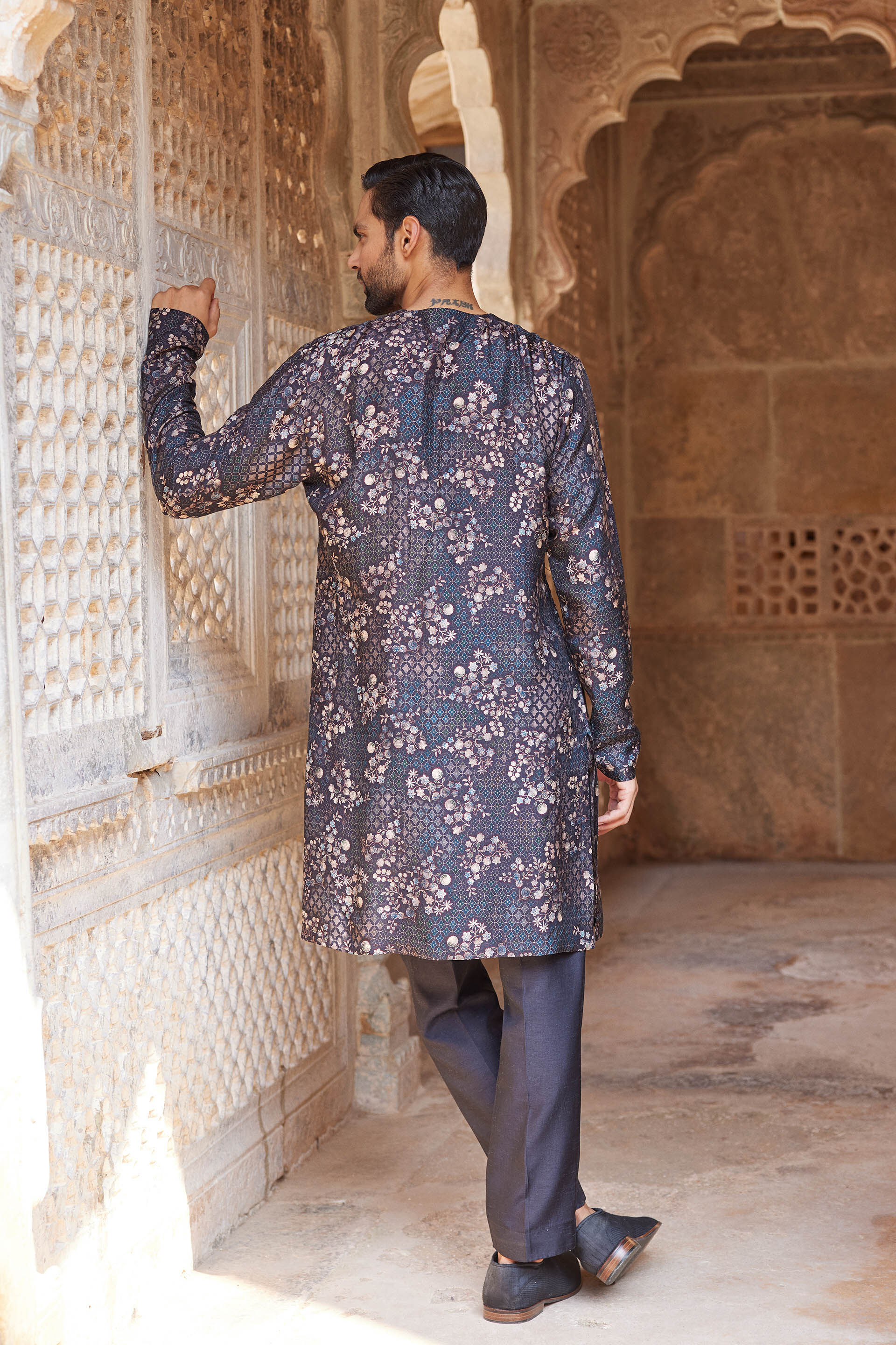 Latest Designer Menswear Traditional Shirts For Men Men s Ethnic Wear Online