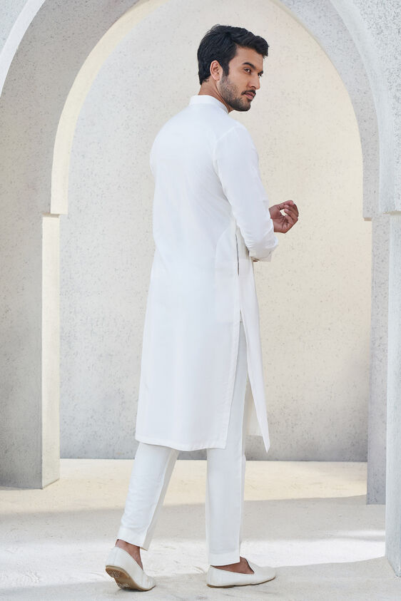 Affan Kurta, Off White, image 3
