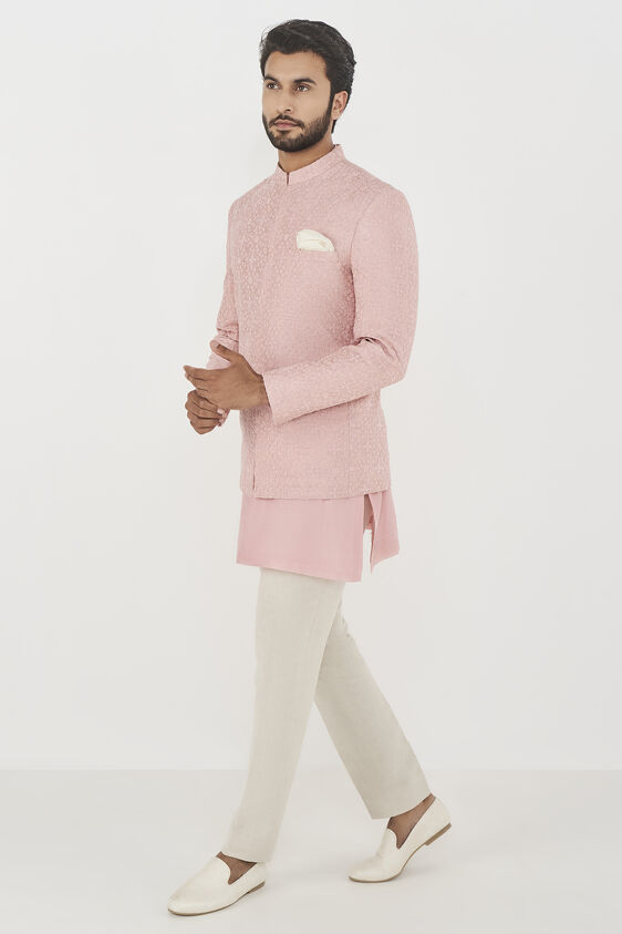 Zian Bandhgala-Pink, Pink, image 2
