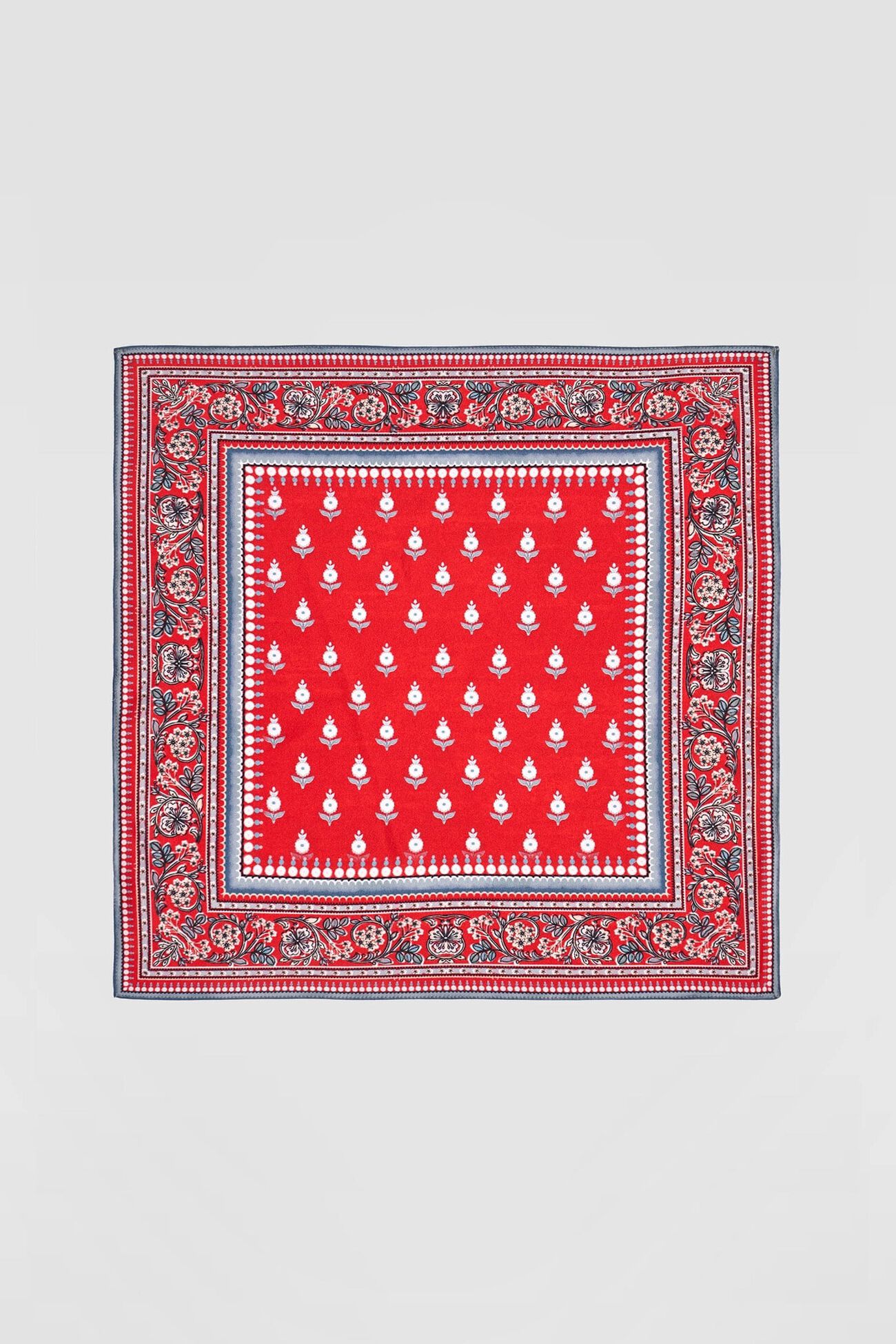 1 - Saihaj Pocket Square – Red , image 1