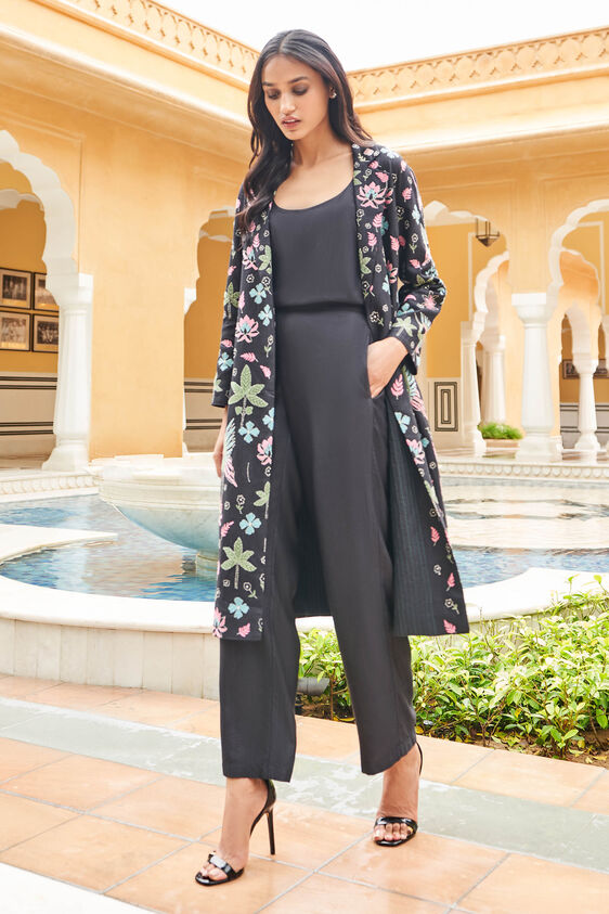 Nayum Pant Set, Black, image 1