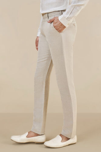 Linen Trousers, Natural, image 2