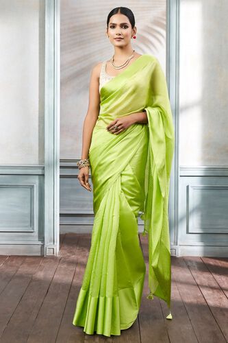 1 - Dayita Saree Set – Lime, image 1