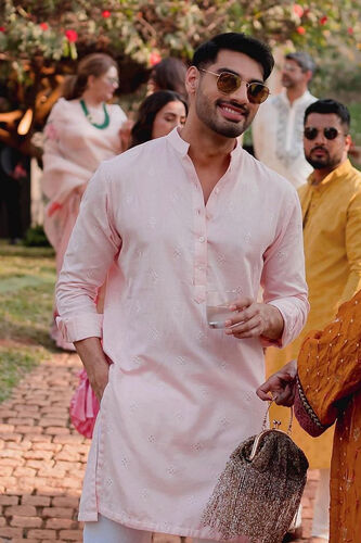 Aaditva Kurta – Pink, , image 2