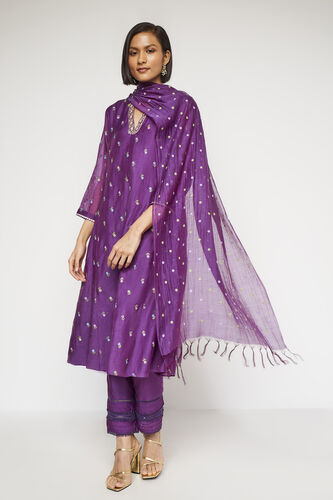 Lubina Suit Set - Red, Purple, image 1