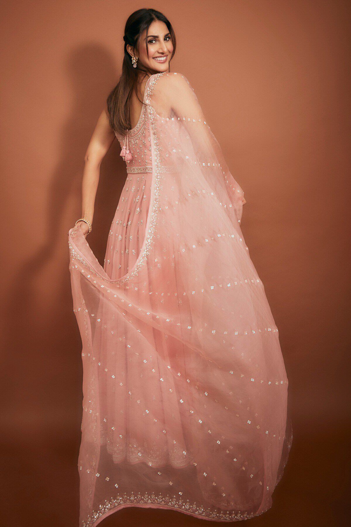 3 - Faloni Anarkali Set &ndash; Blush, image 3