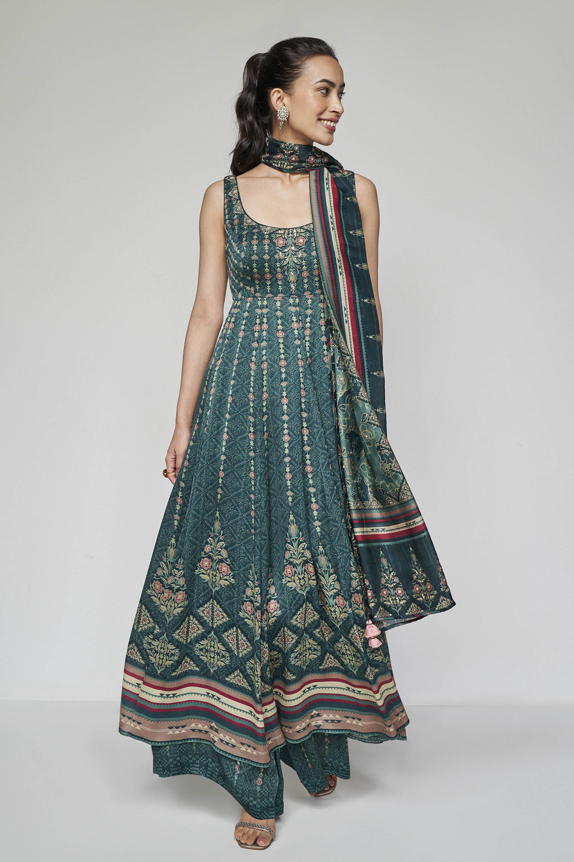 W anarkali dress clearance