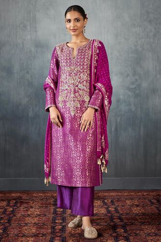 1 - Hemani Sharara Set – Purple , image 1