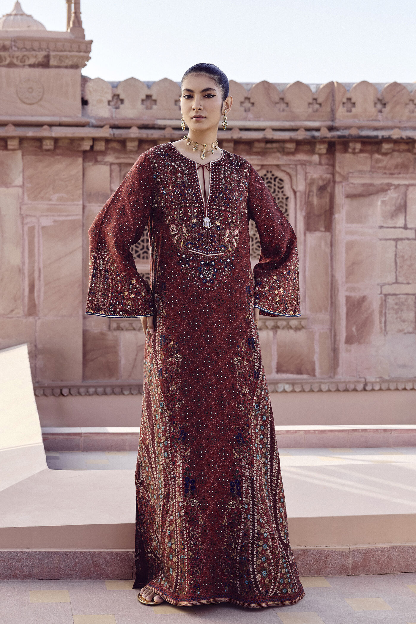 kaftan dress red Helena Kaftan Maxi Dress Off Shoulder | Red Burgundy Kaftan Dress | Beach Wedding Guest Dress
