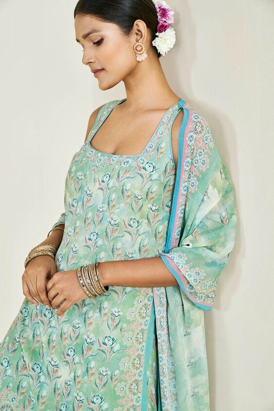 6 - Fahima Sharara Set – Blue, image 6