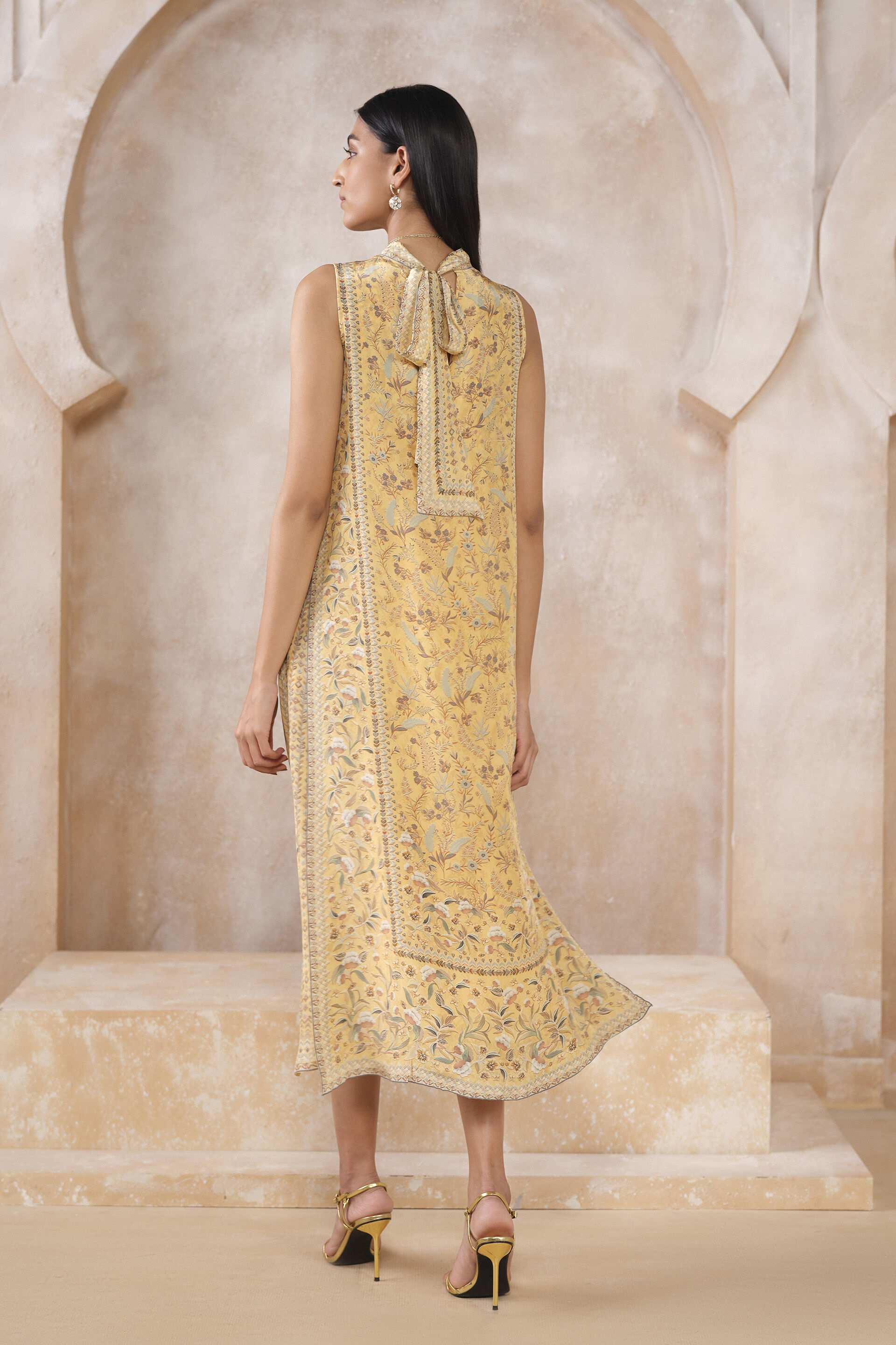 Mavis Dress - Yellow