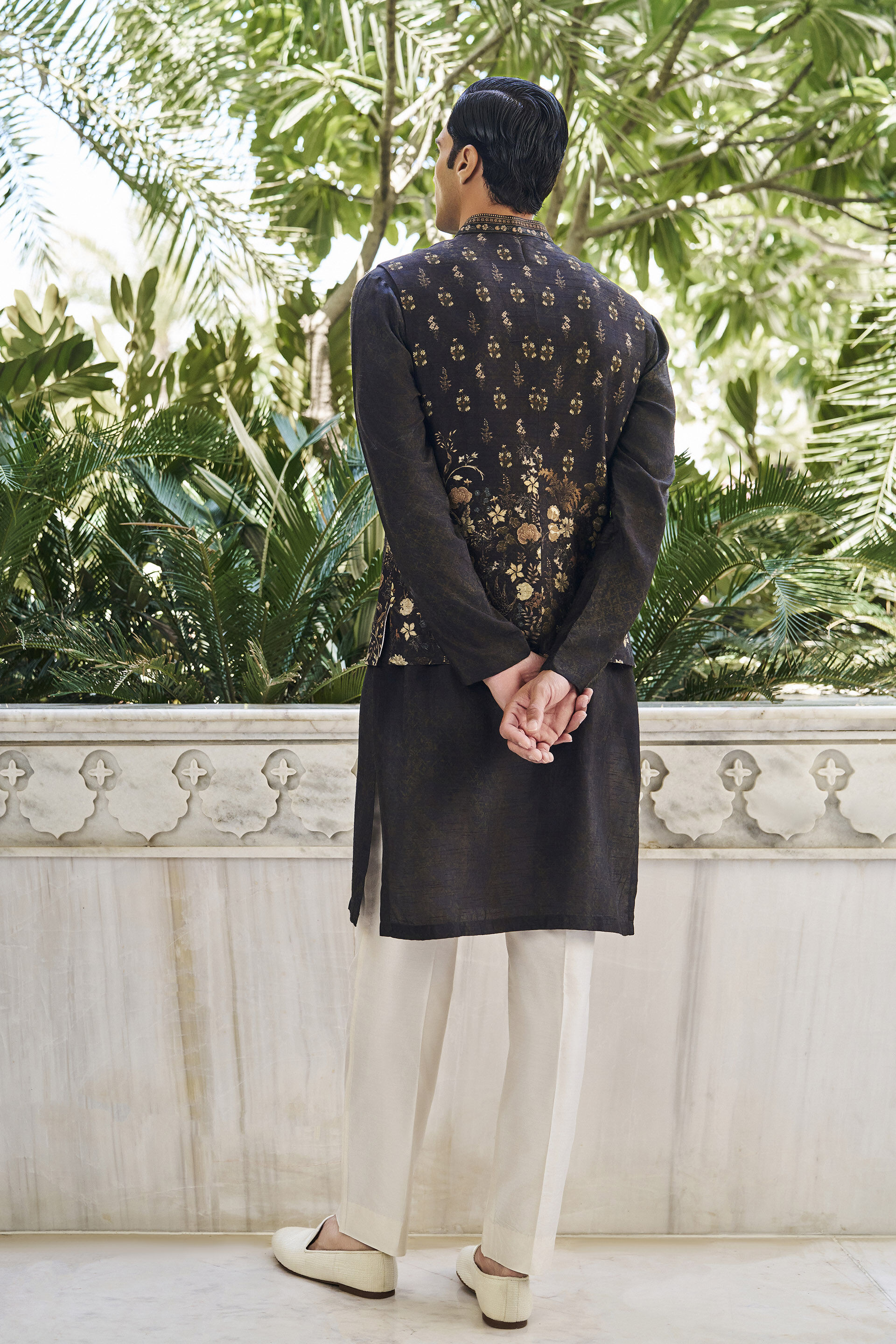 Arvin Brown Nehru Jacket, Brown, image 2