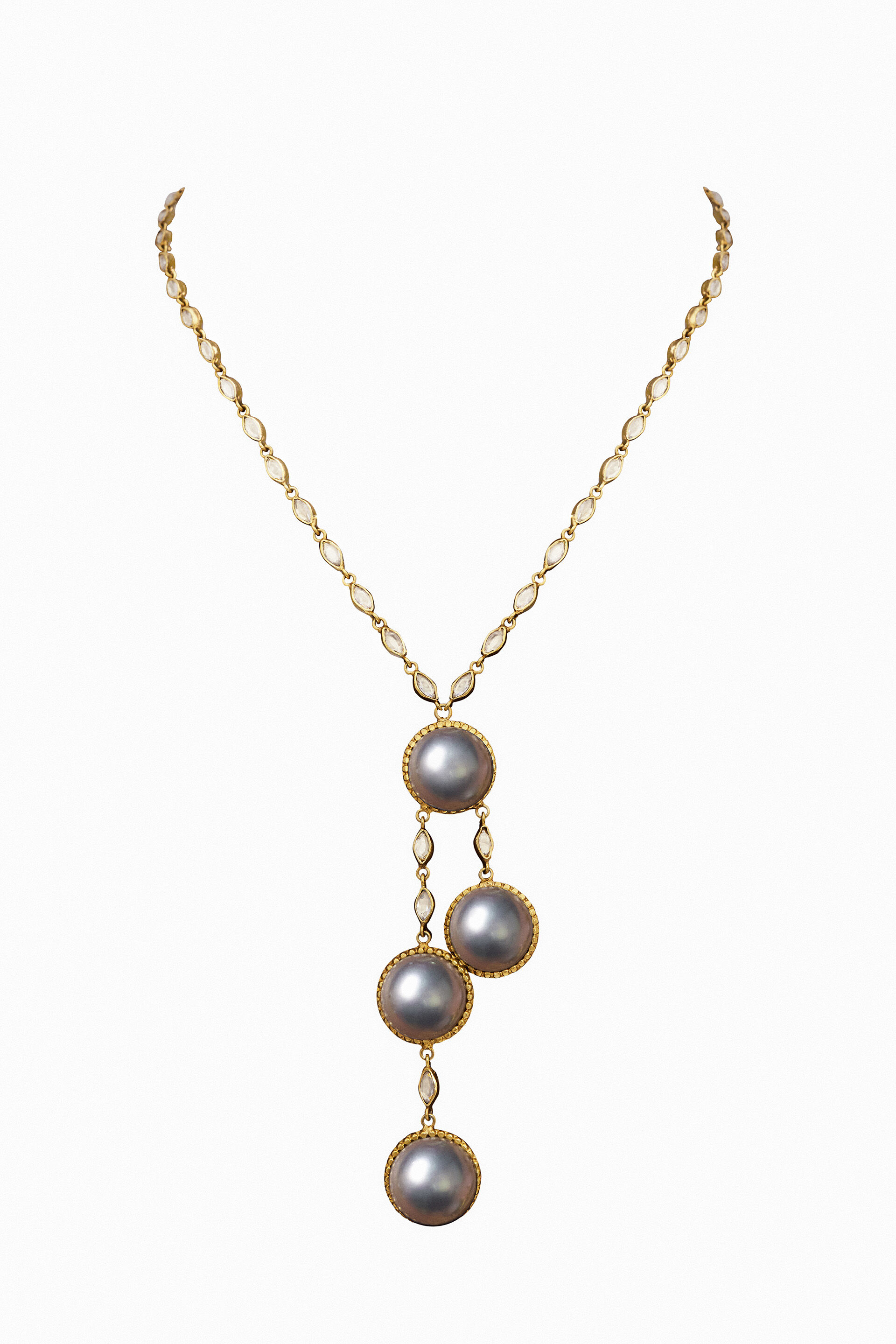 Buy Buy Now Fancy Brass High Gold Antique Matt Finish Hasli Necklace Set  Online From Surat Wholesale Shop.