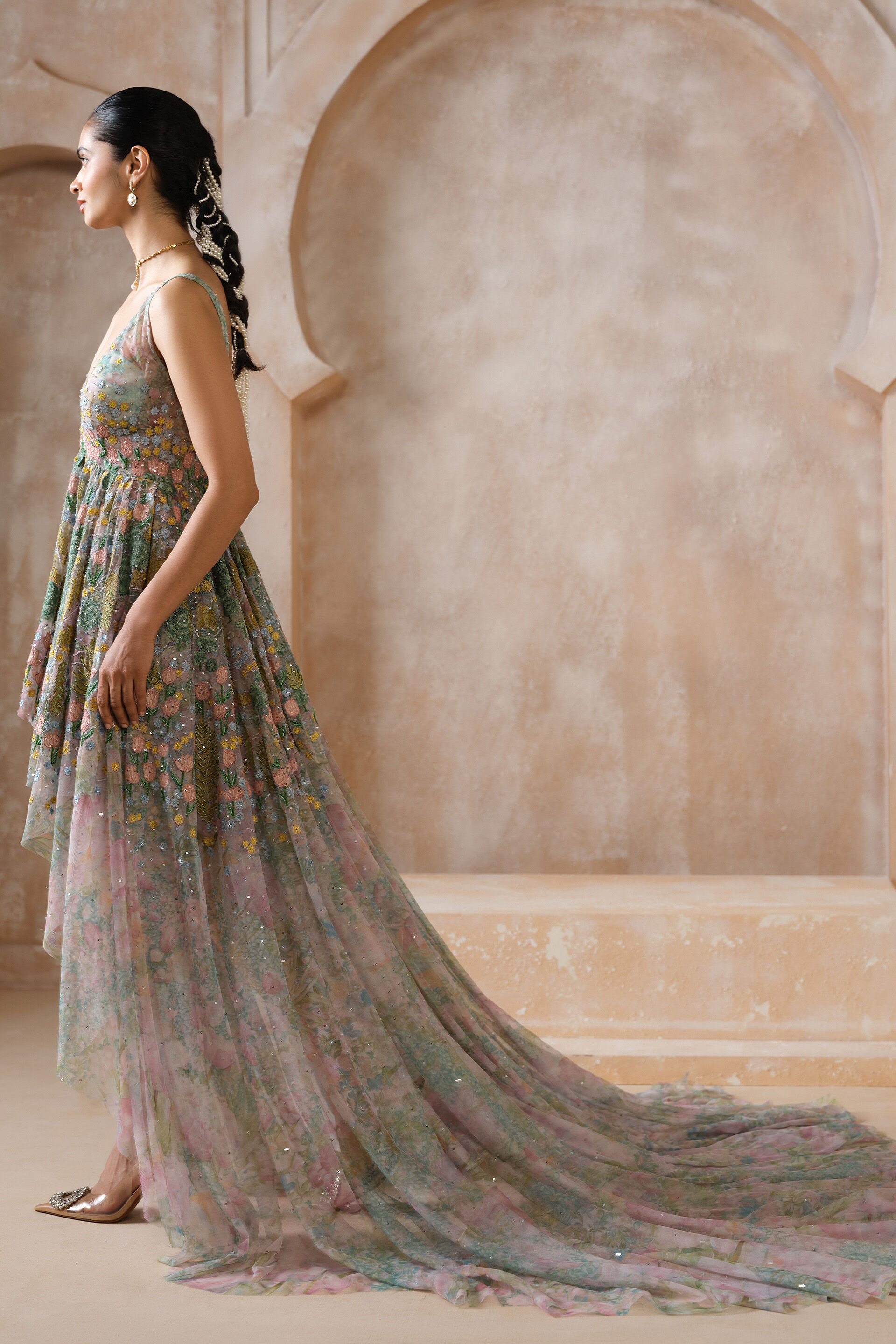 Lakeforest High-Low Gown - Powder Blue, Powder Blue, image 4