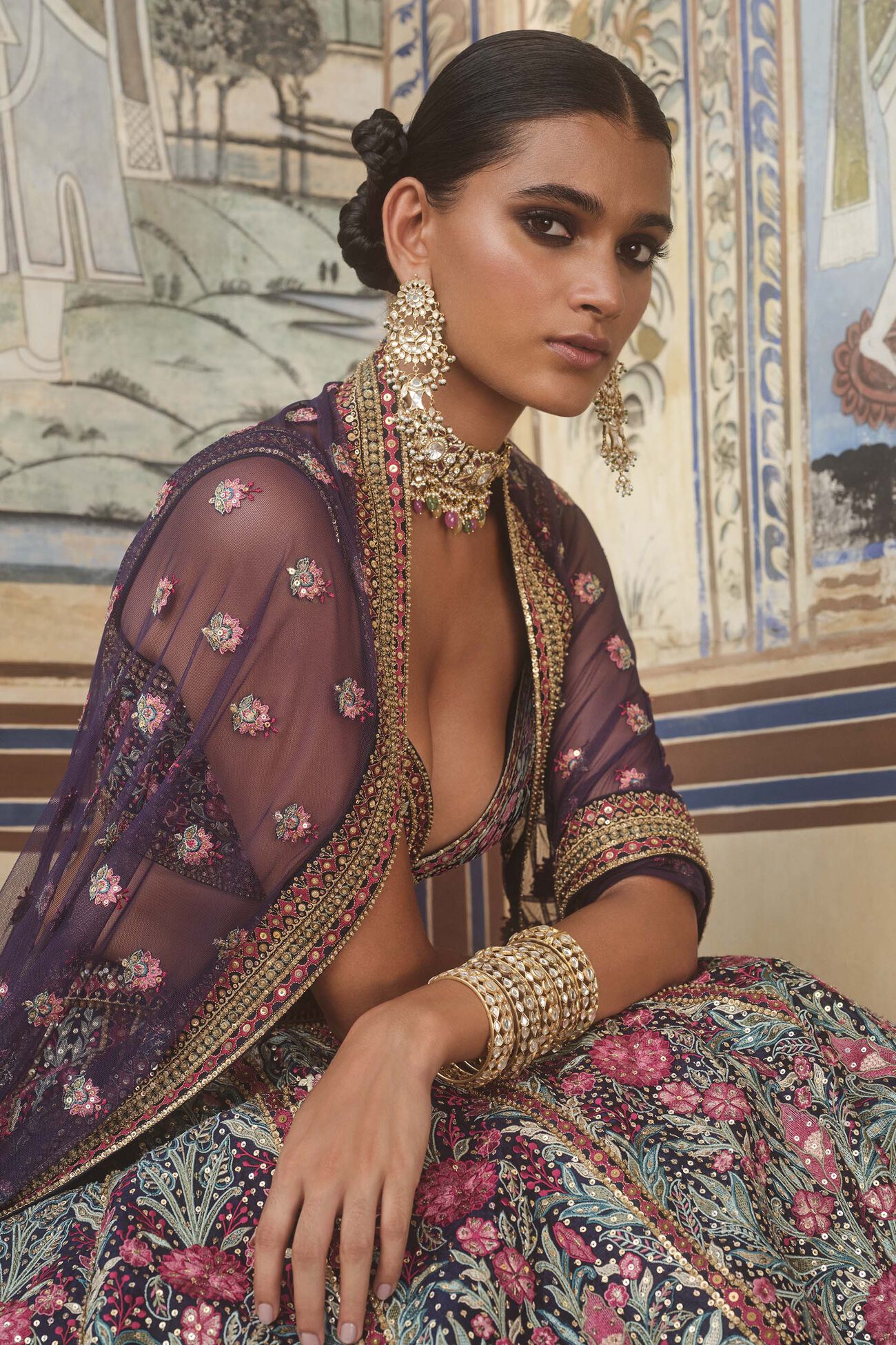 Silk Lehenga Anita Dongre Jewellery Online Anita Dongre Jewellery