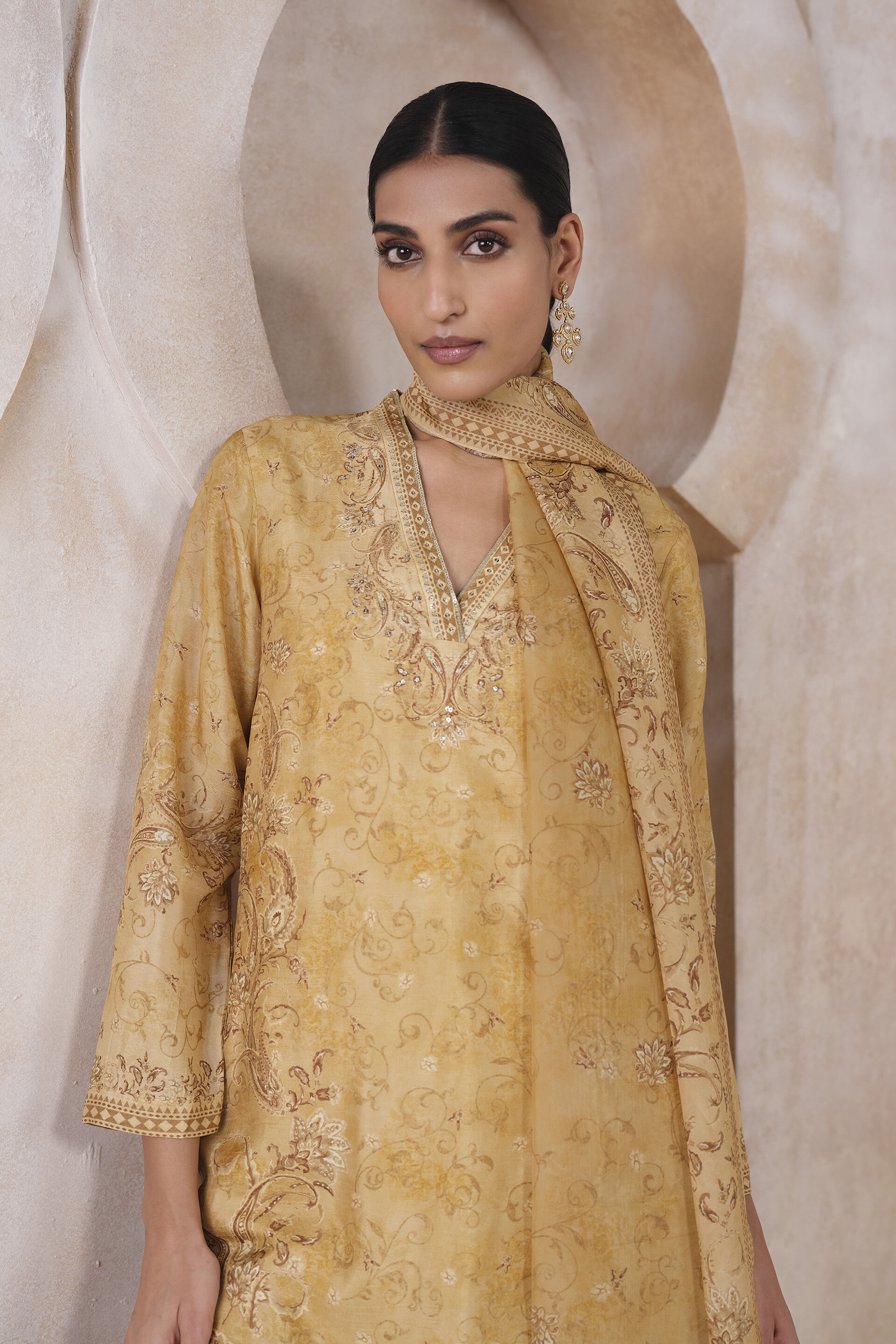 Inez Suit Set - Yellow, Yellow, image 4