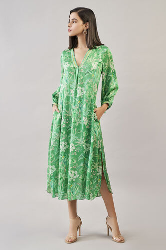 Somerset Dress, Green, image 1