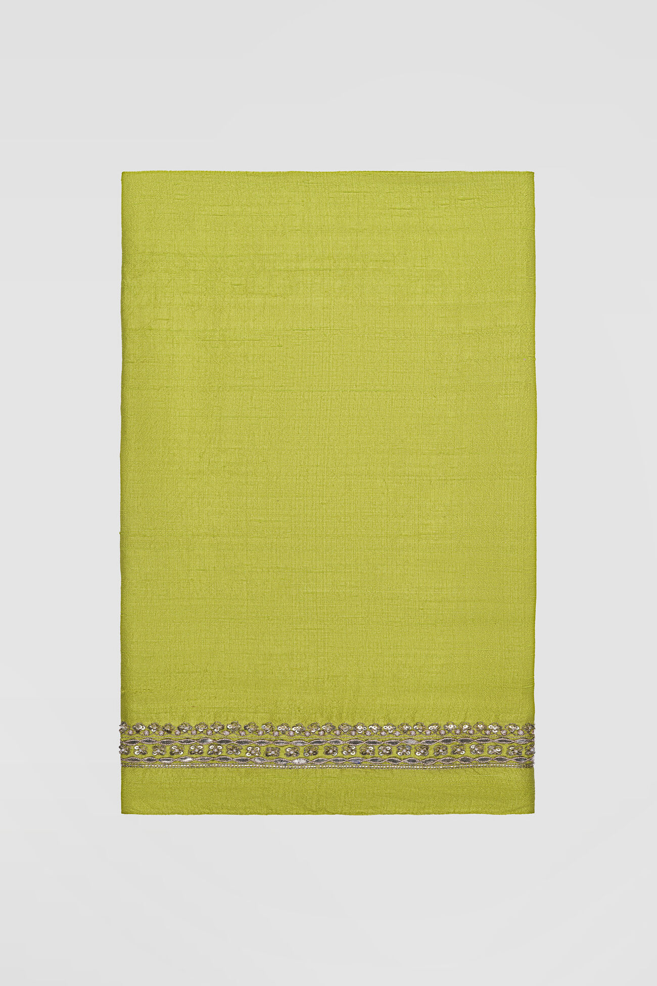 Tajanae Gota Patti Saree - Blush, Lime, image 9