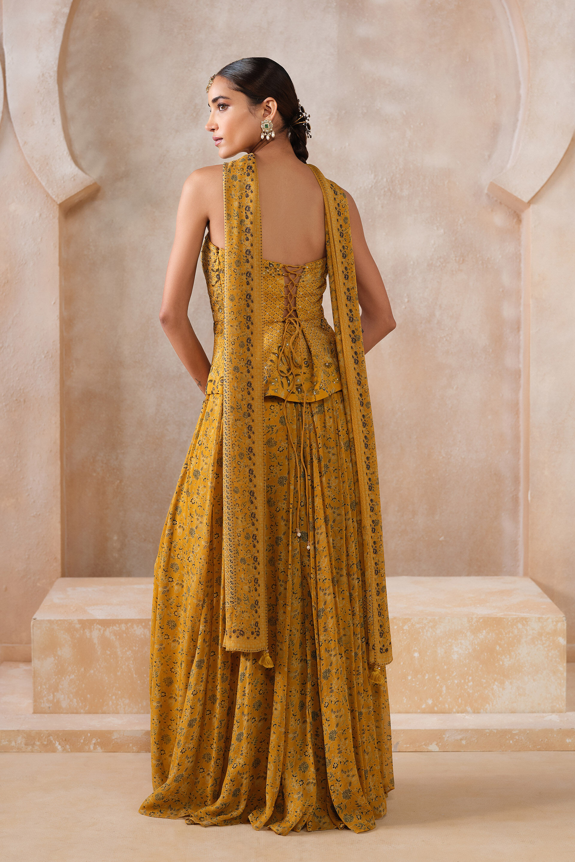 Melidora Skirt Set - Yellow