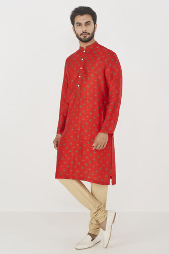 Roshan Kurta- Red, Red, image 2