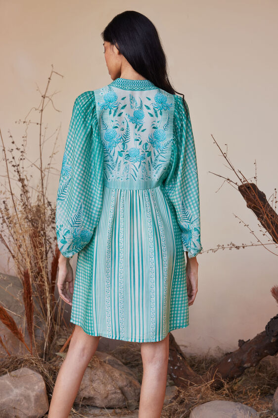 Anam Dress, Green, image 3