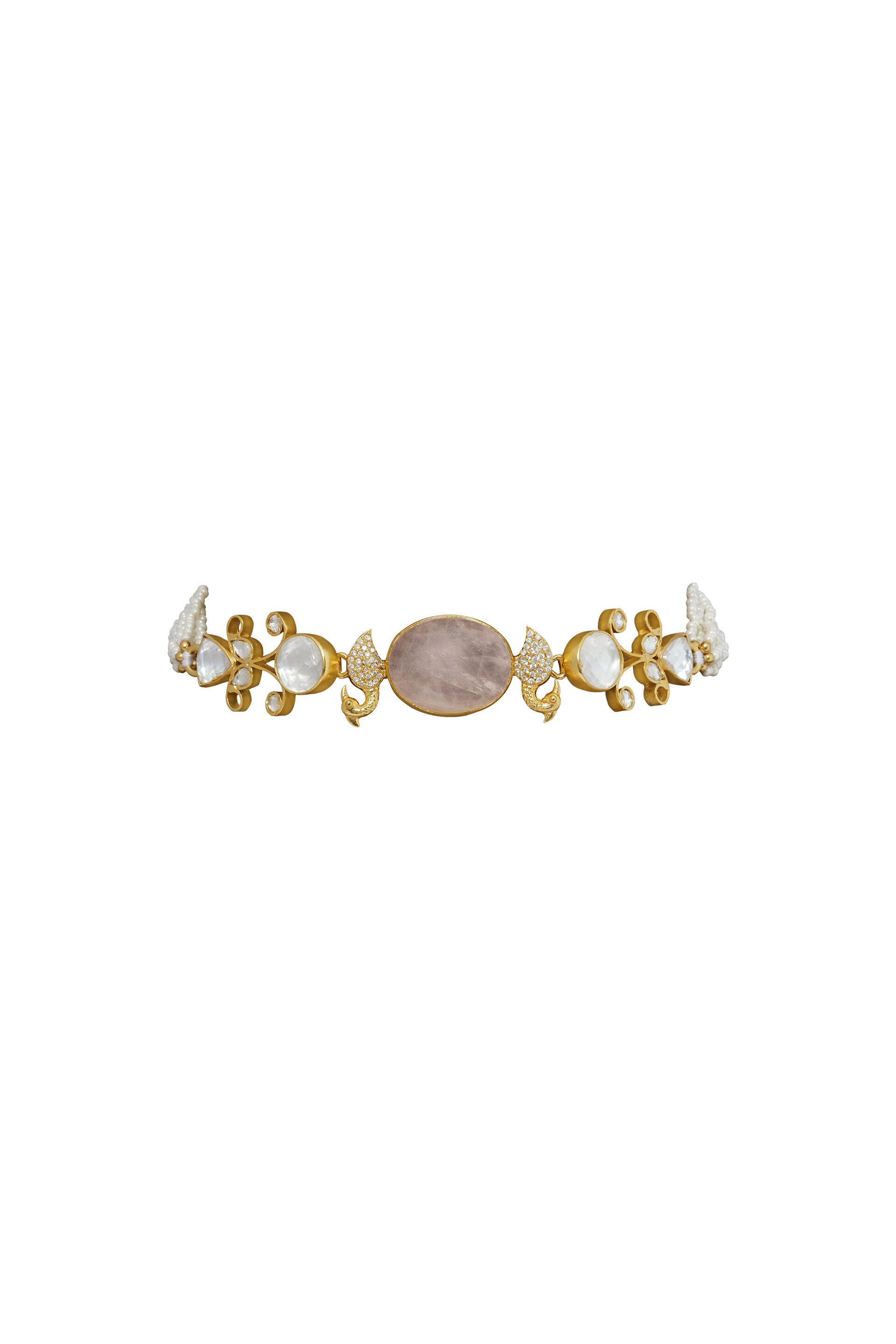 Avina Blush Choker, , image 1