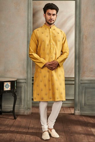 1 - Baaz Kurta – Mustard, image 1