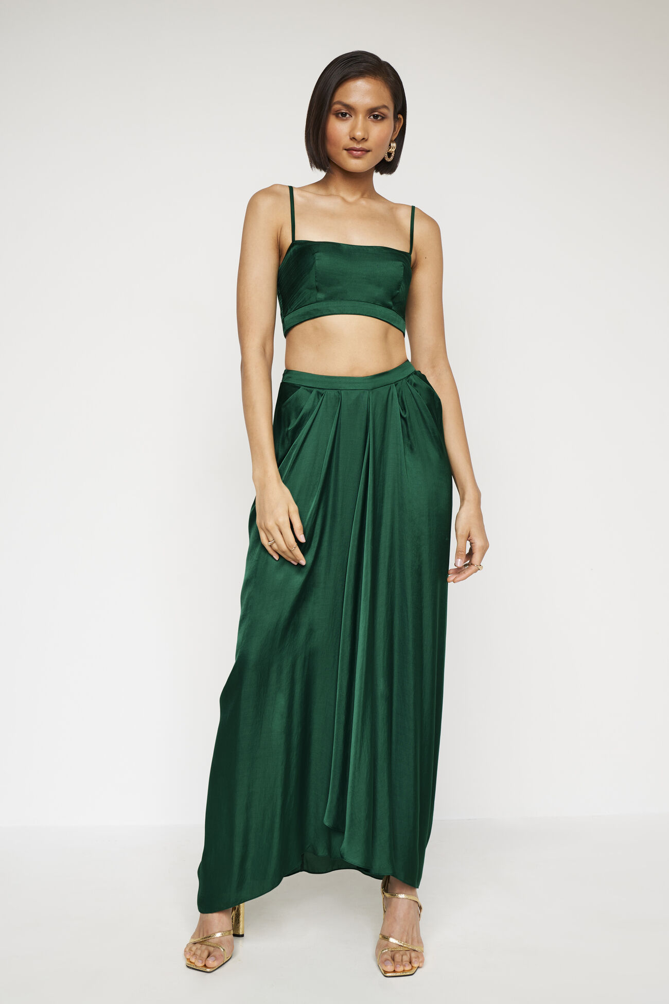 Delora Skirt Set - Green, Green, image 4