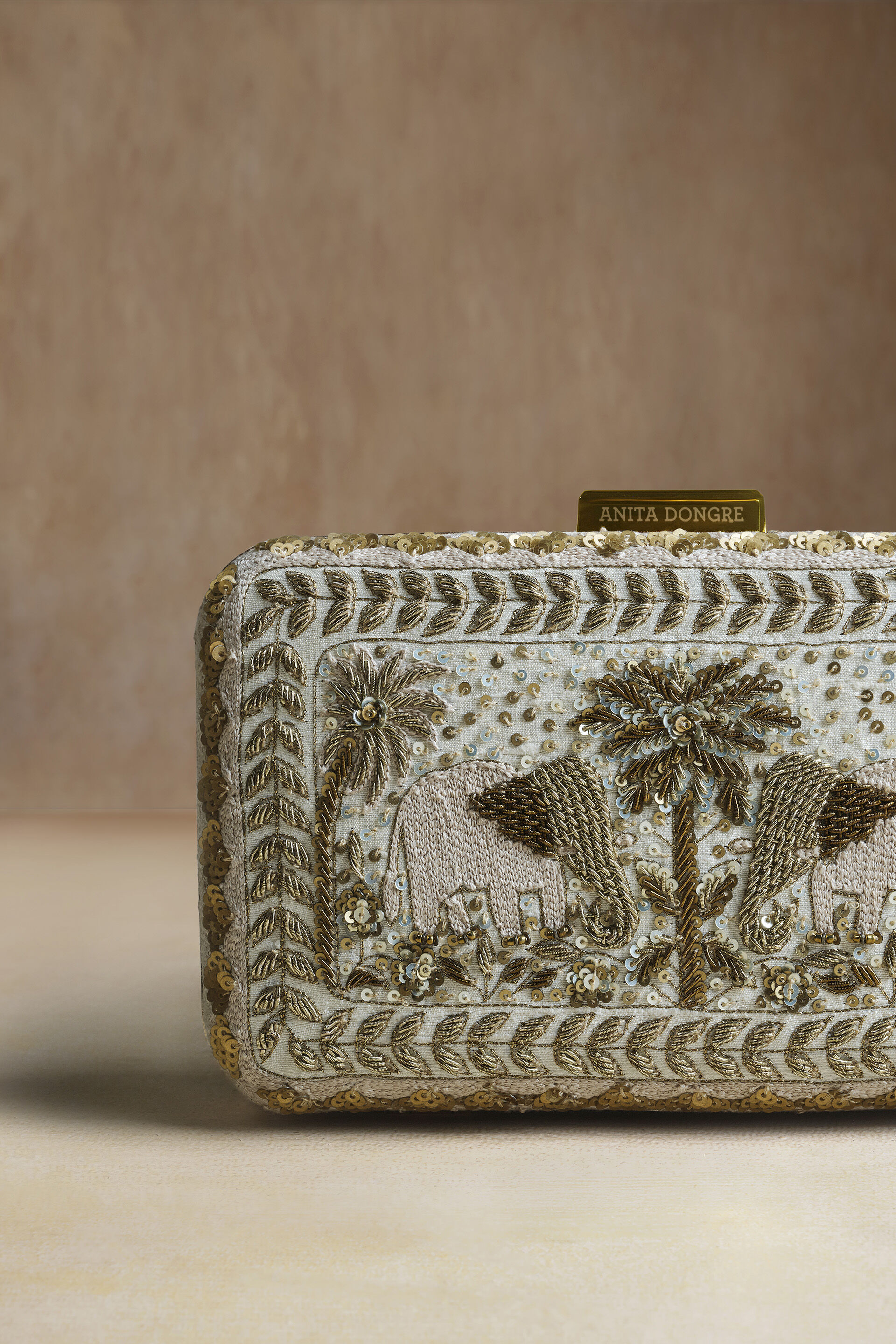 Haathi Harmony Clutch - Ivory, Ivory, image 4