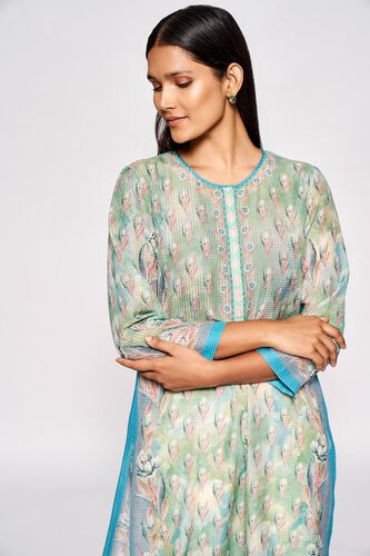 4 - Kusha Kurta – Blue, image 4