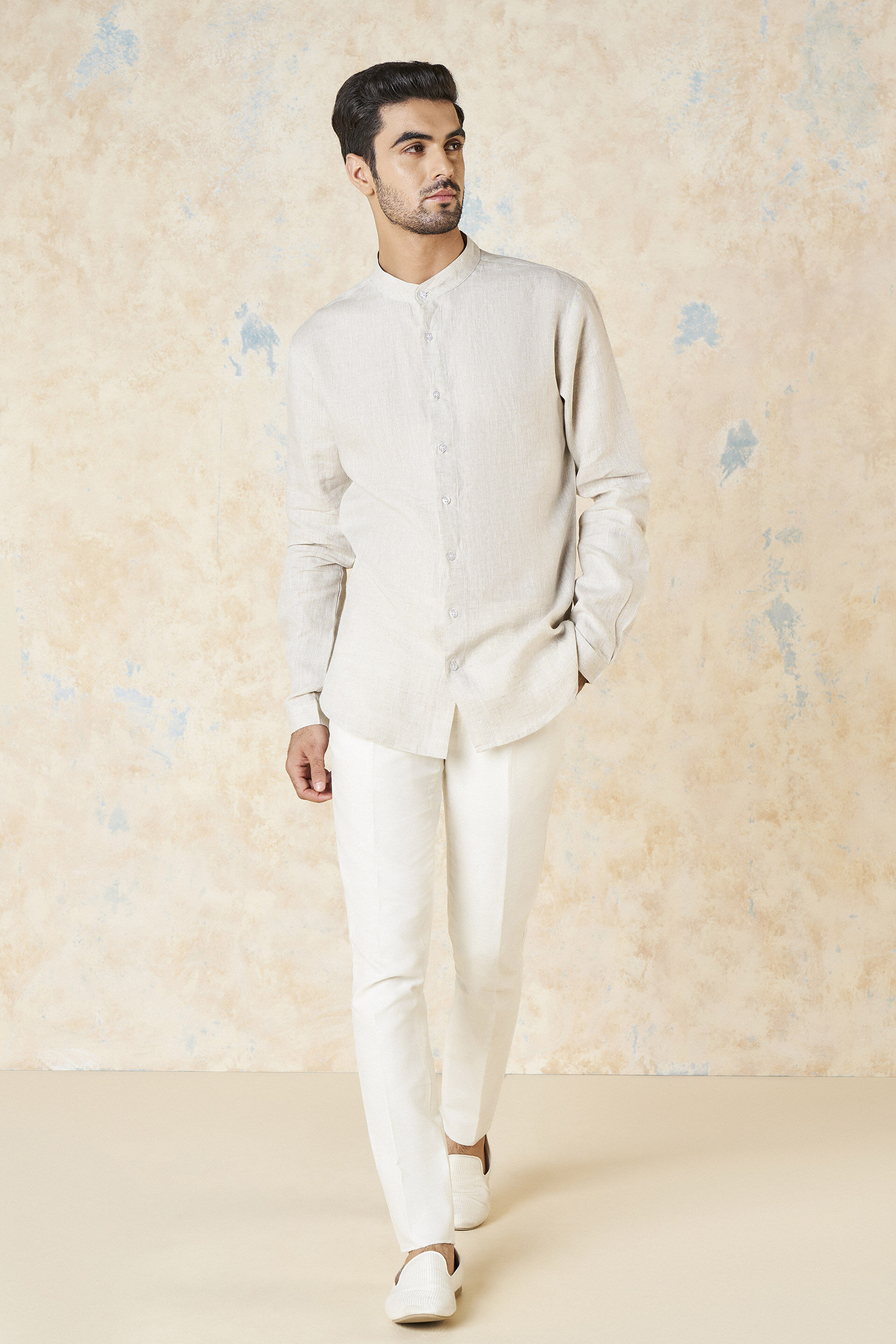 Anant Linen Shirt - Natural