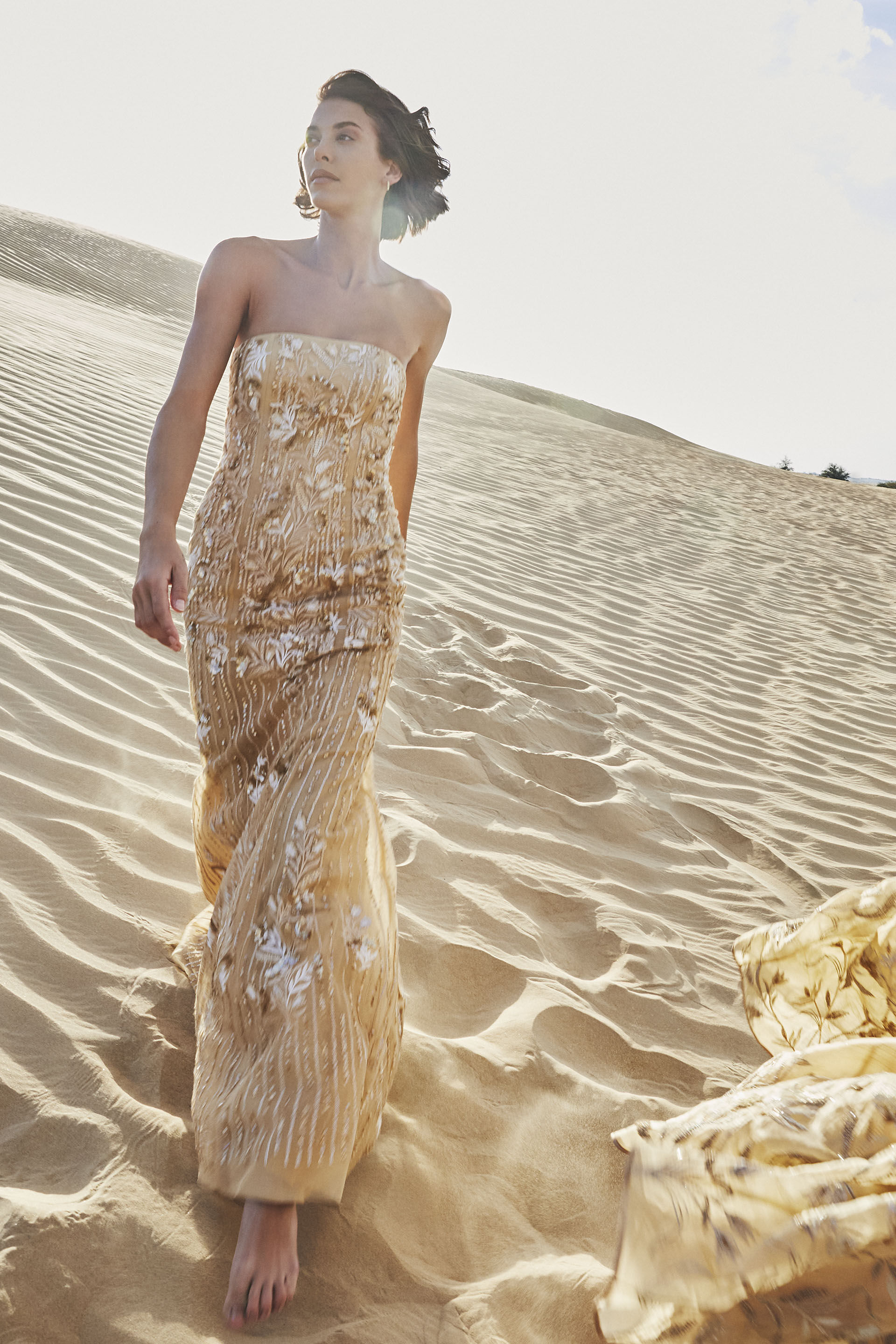 Sand Dunes Gown - Flesh