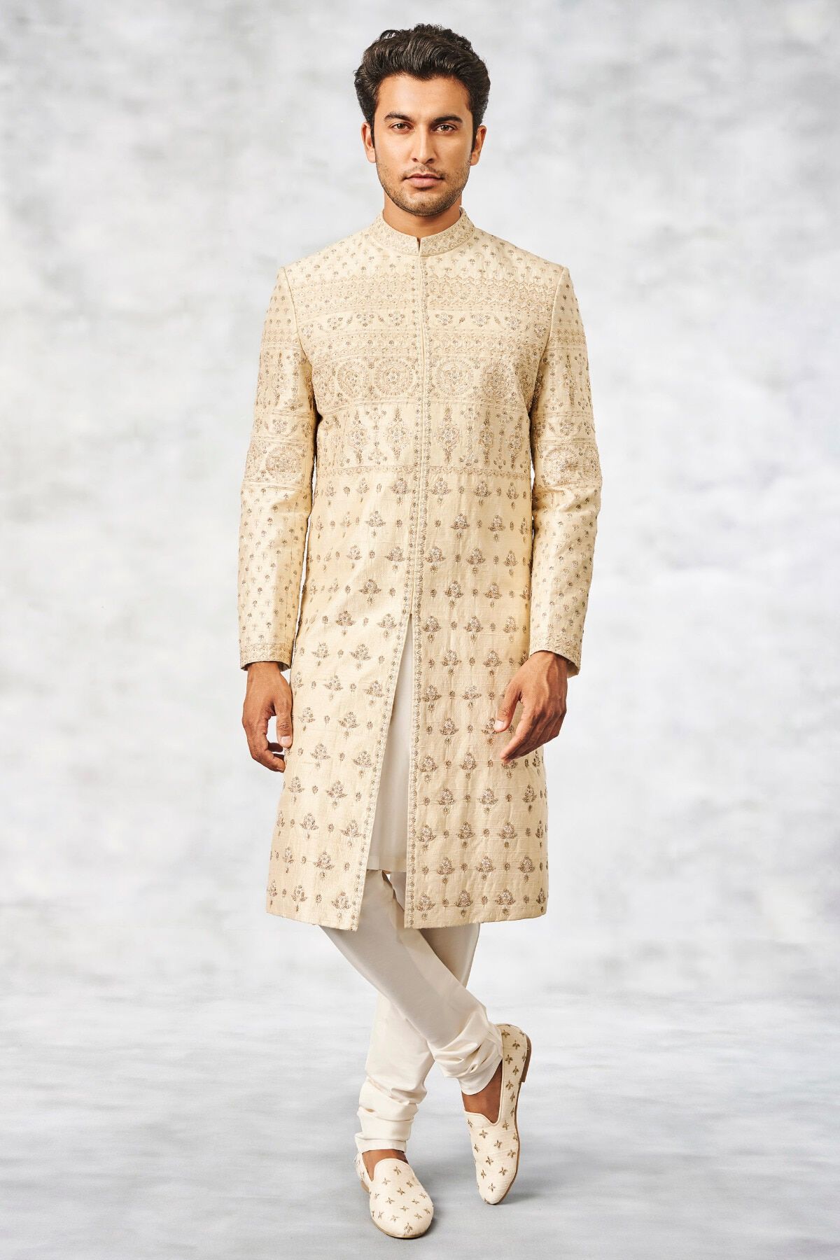 Bidur Sherwani - Beige