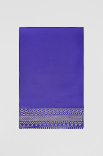 Tvesa Benarasi Saree - Blue, Blue, image 5