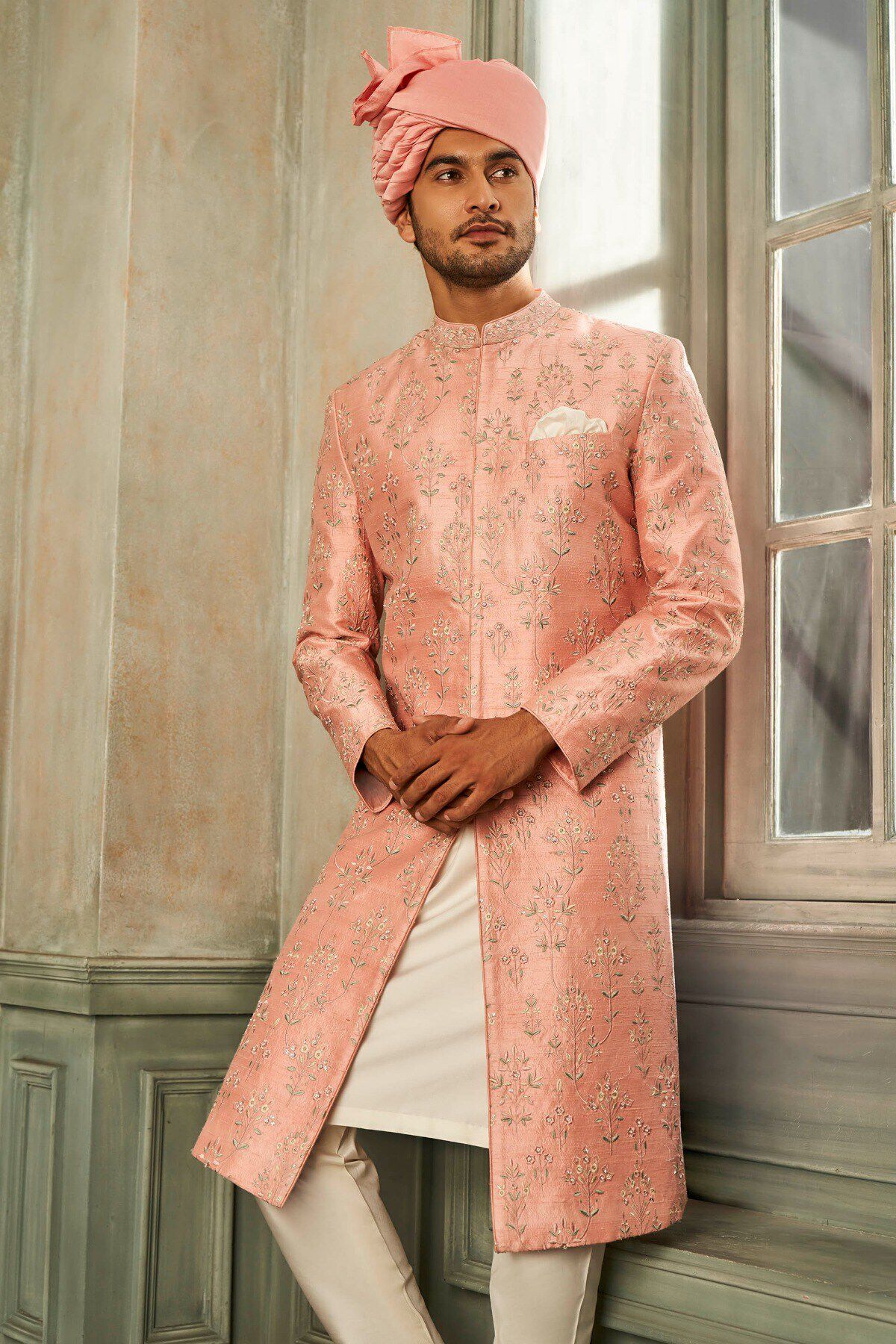 5 - Kulish Sherwani &ndash; Pink, image 5