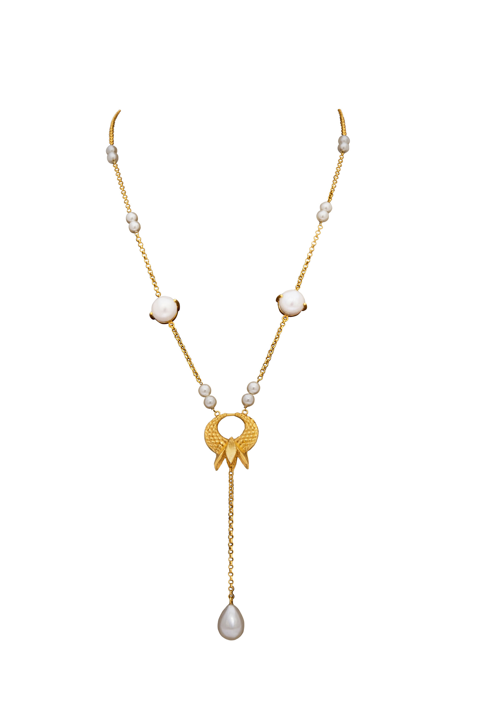 Birds Of A Feather Drop Necklace