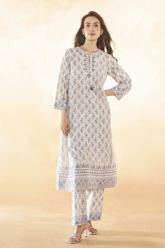 Aluma Kurta Set - Natural, Natural, image 1