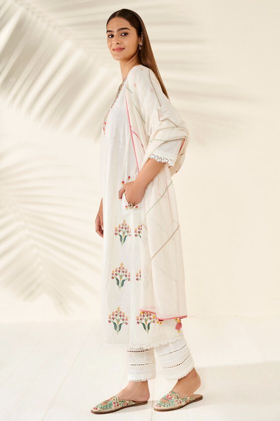 2 - Turvi Kurta Set – Natural, image 2
